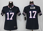 Women Nike Buffalo Bills 17 Allen Vapor Untouchable Nike Navy Inverted Limited Jersey,baseball caps,new era cap wholesale,wholesale hats